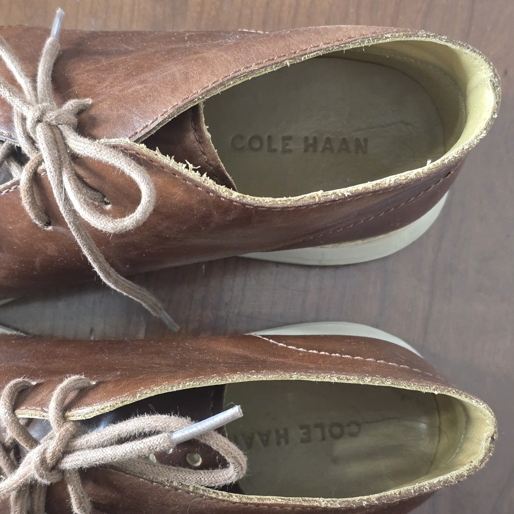 Cole Haan Grandoriginal Chukka Boot Waterproof Leather Men's 8M  Minimalist Y2K - Picture 5 of 8